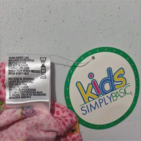 NWT Vintage Baby Bubble Romper Creeper New Girls 6 - 9 M Pink Butterfly Flower - Picture 11 of 11